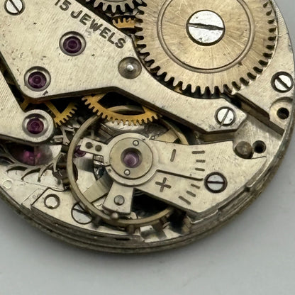 AS 1002 984 Watch Movement Avia Manual Wind Vintage Swiss Parts Repair 23.4mm