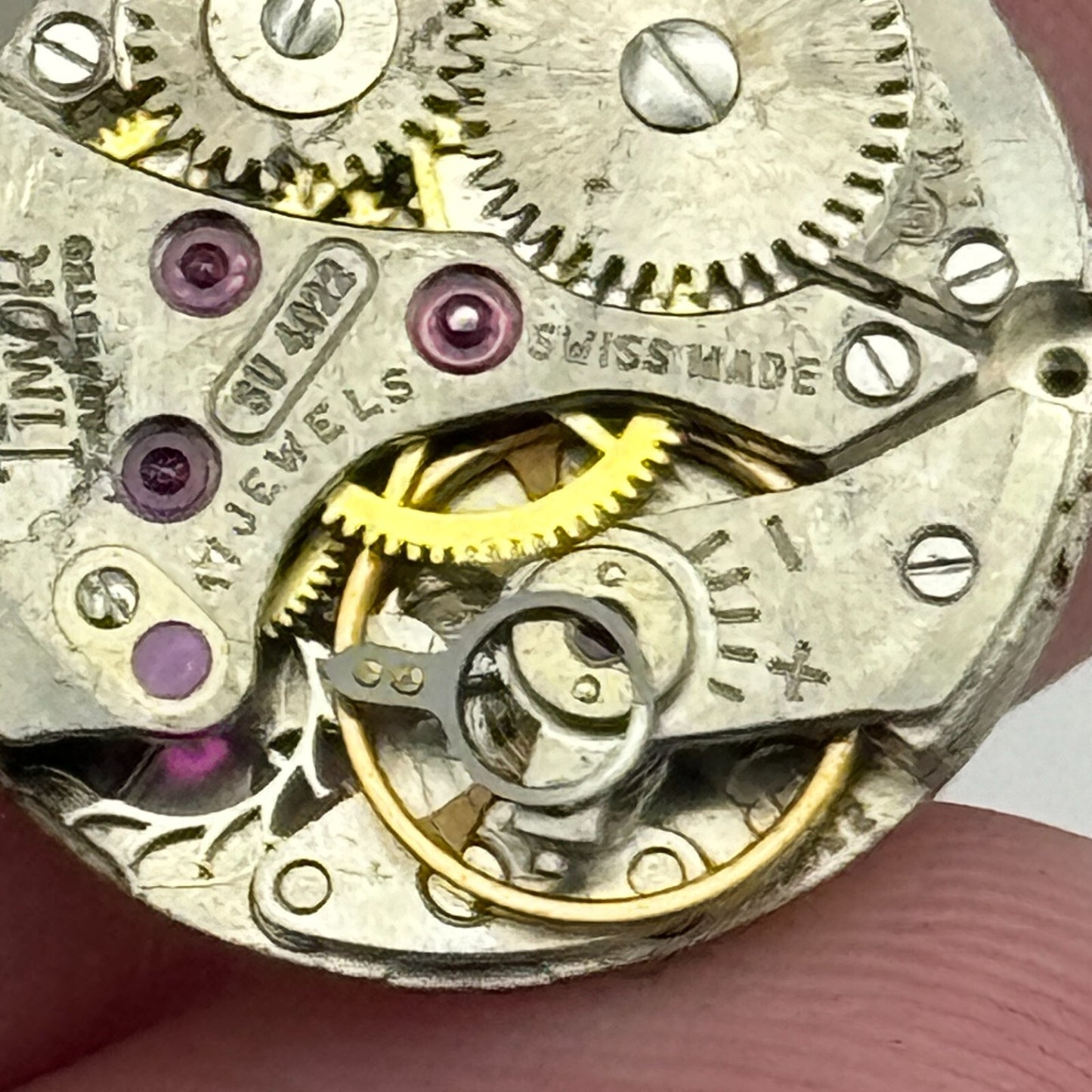 17.5mm Ladies Timor Felsa F 4022 Manual Wind Watch Movement Swiss Vintage PARTS