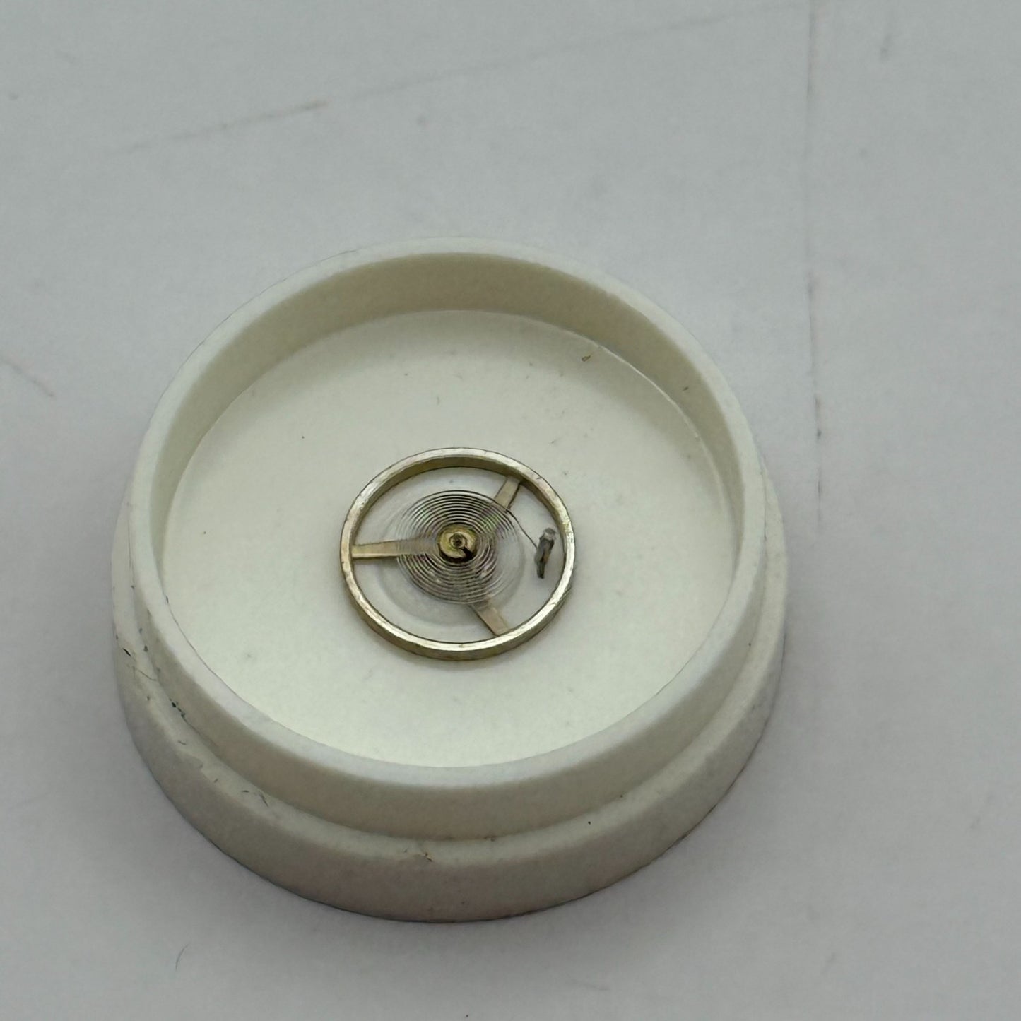 AS 1677 Balance Wheel Complete And Spring 5 1/2''' 1417 M Watch Movement Parts 