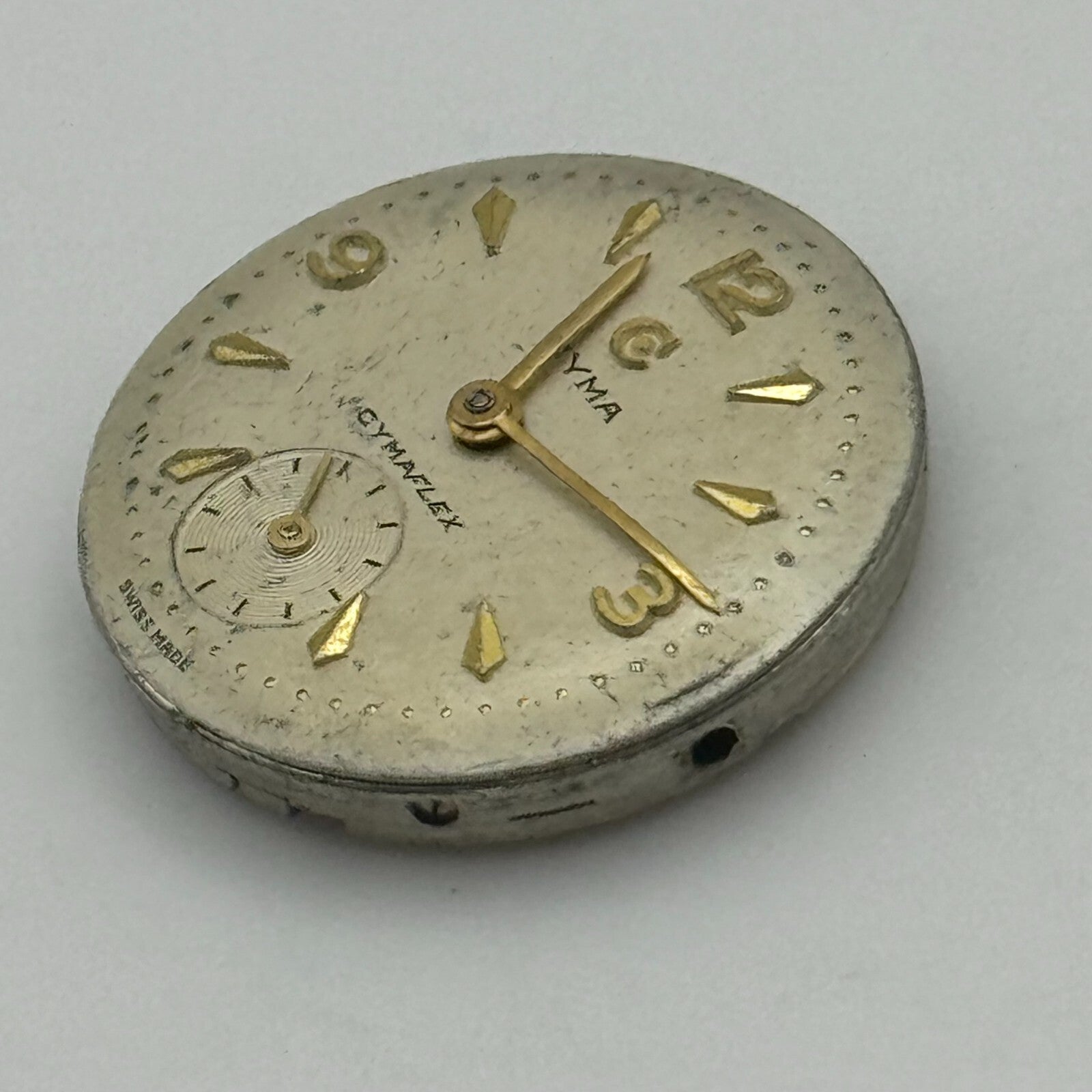 19.7mm Cyma R.424 Sub Seconds Manual Wind Watch Movement Swiss Vintage PARTS