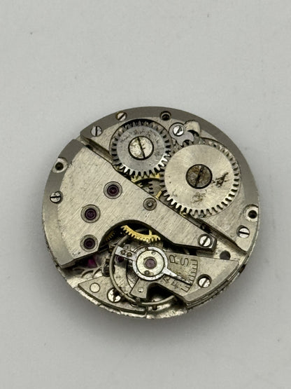 23.6mm Vintage Unidentified Manual Wind Swiss Watch Movement PARTS REPAIR