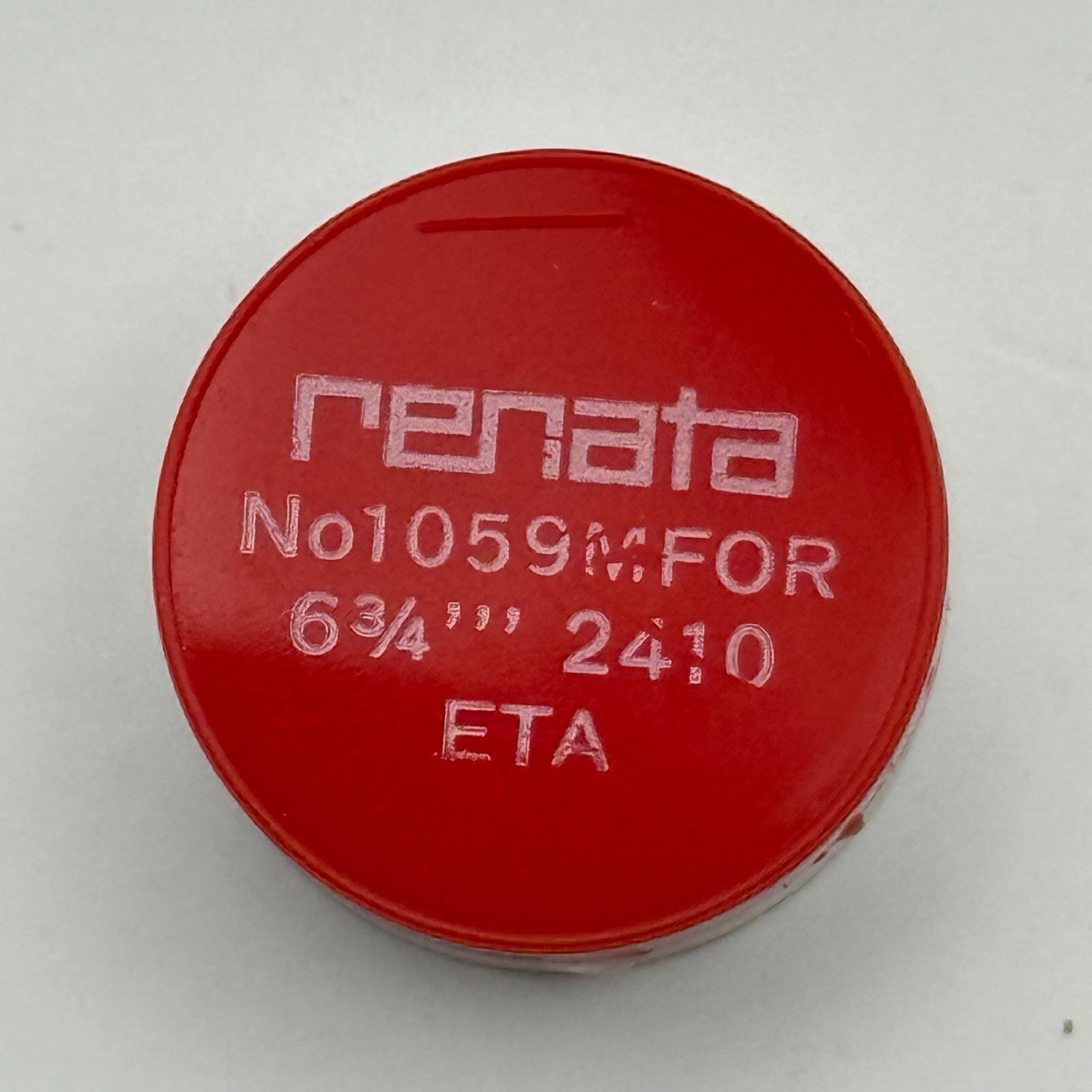 ETA 2410 Balance Wheel Complete And Spring  6¾’’’ 1059 M Watch Movement Parts