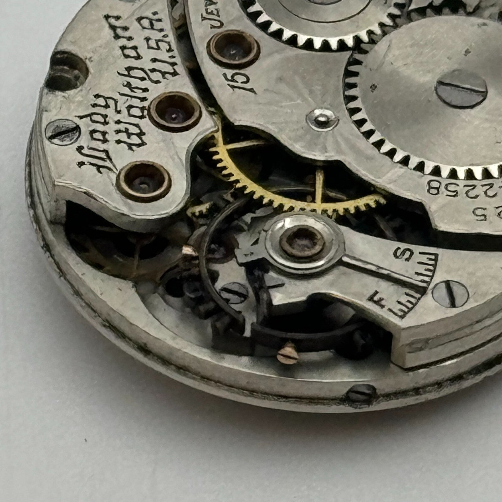 10L Antique Lady Waltham Model L-10 American USA Watch Movement PARTS SPARES