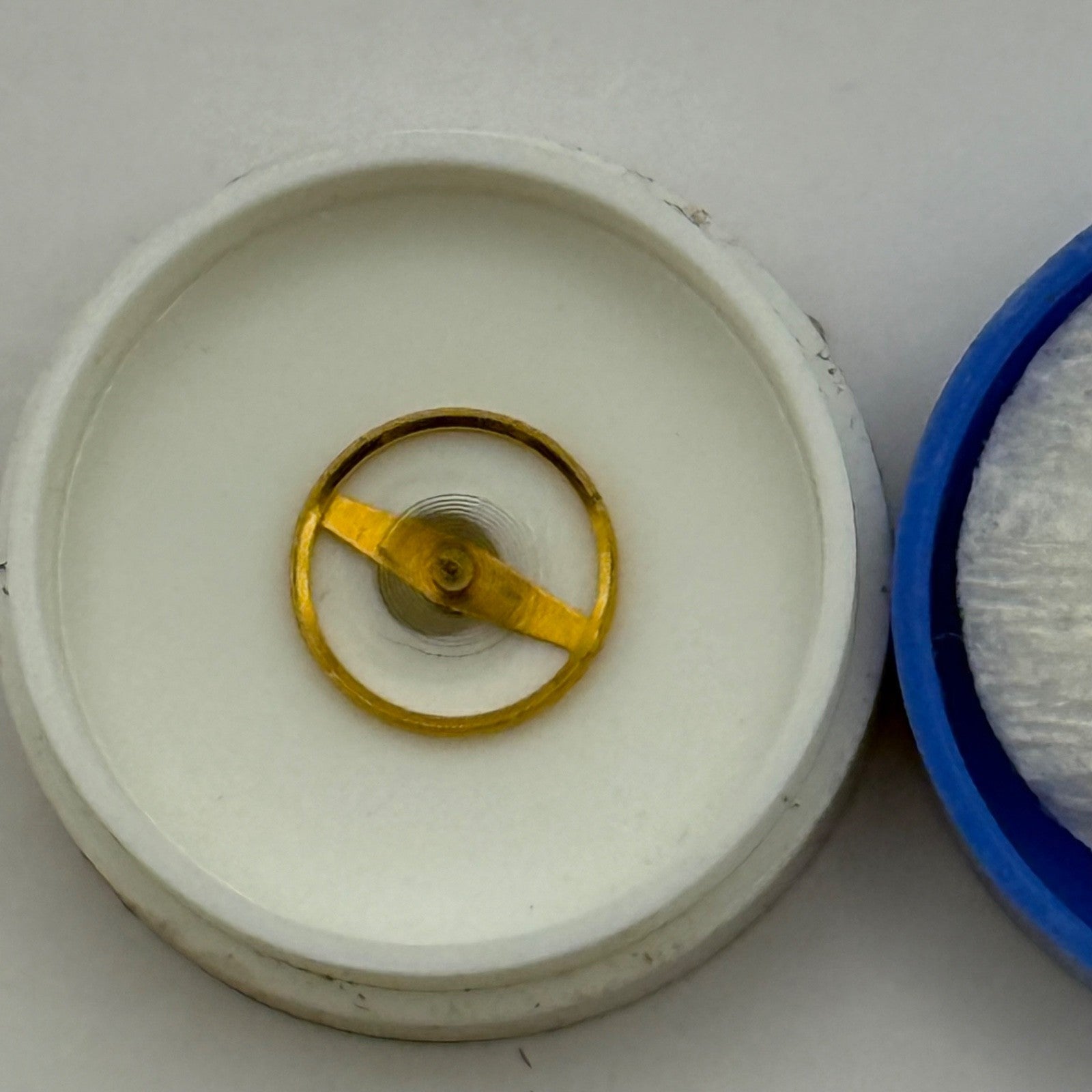 Femga 45 Balance Wheel Complete And Spring 5 1/2''' 1006 M Watch Movement Parts 