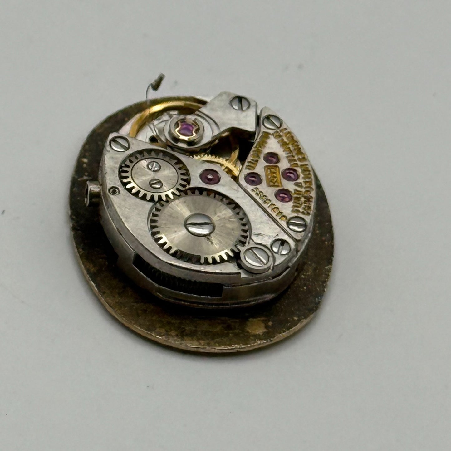 Longines 5602 Watch Movement Ladies 17 Jewels Manual Wind Vintage Parts 12.9mm