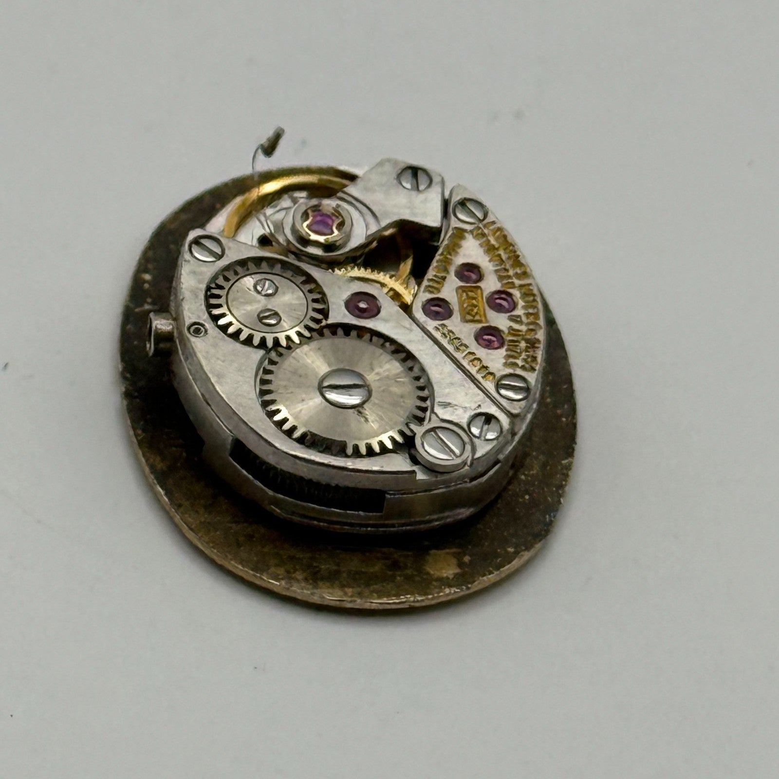 Longines 5602 Watch Movement Ladies 17 Jewels Manual Wind Vintage Parts 12.9mm