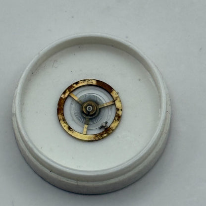 Lanco 5106 Balance Wheel Complete And Spring 5¼’’’ Watch Movement Parts NOS