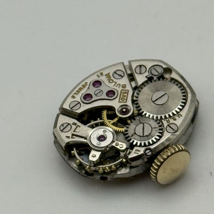 13mm Running Vintage Ladies Bulova 5AD Manual Wind Swiss Watch Movement PARTS