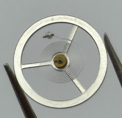 EB 1197 Balance Wheel Complete And Spring 10½’’’ 109 M Watch Movement Parts NOS