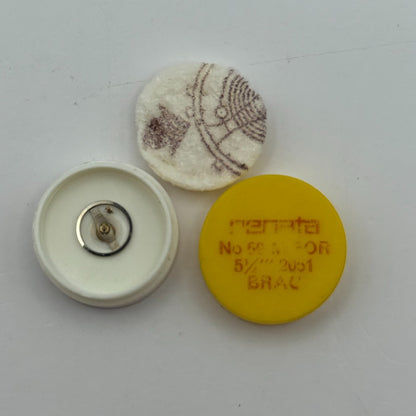 Brac 2051 Balance Wheel Complete And Spring  5¼’’’ 69 M Watch Movement Parts NOS