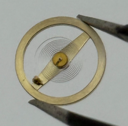 RL RAX 1013 1237 Balance Wheel Complete And Spring 1679 M Watch Movement Parts