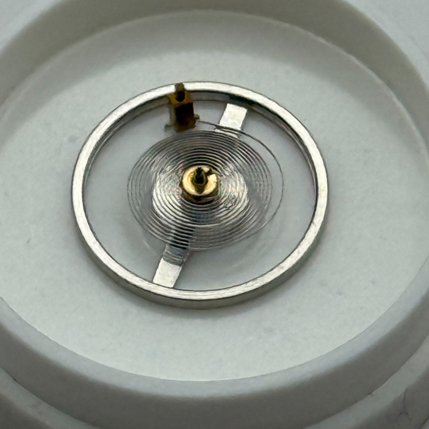 Lorsa 651 Balance Wheel Complete And Spring 10½’’’ 1824 M Watch Movement Parts 