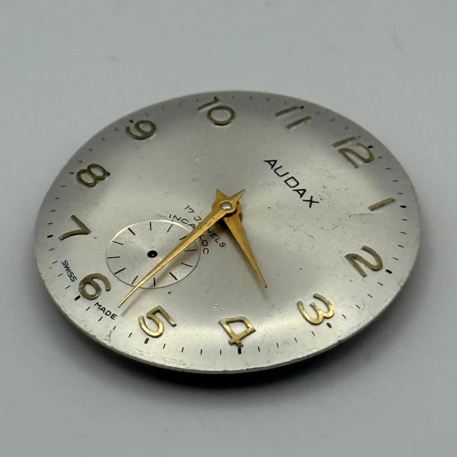 Peseux 7040 Watch Movement Audax Manual Wind Vintage Swiss Parts Repair 23.5mm