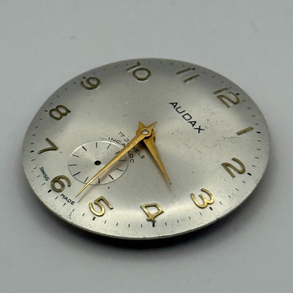 Peseux 7040 Watch Movement Audax Manual Wind Vintage Swiss Parts Repair 23.5mm