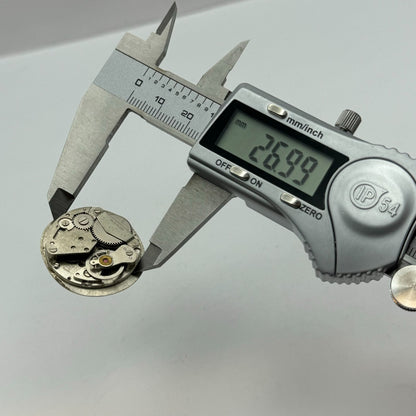 27mm Mens Trafalgar EB 8800 Manual Wind 1 Jewel Watch Movement PARTS REPAIR