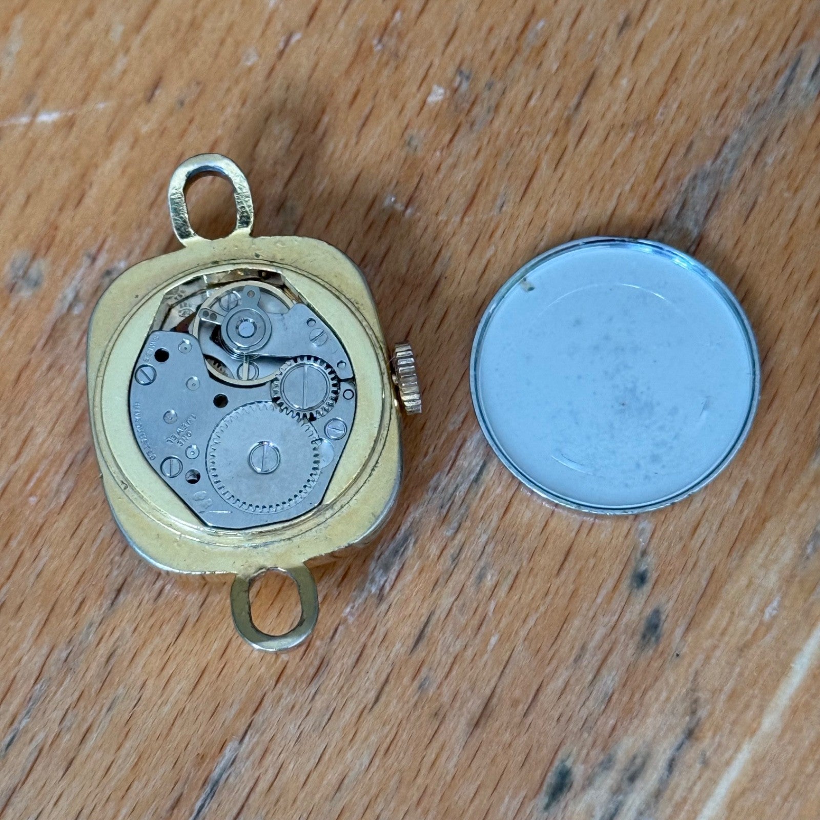 20mm Vintage Lucerne BFG 927 Swiss Gold Plated Manual Wind Watch PARTS / REPAIR