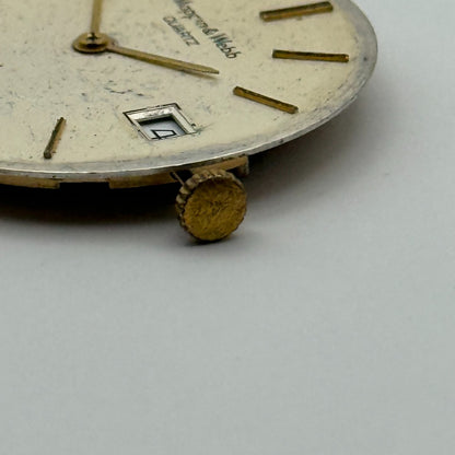 ETA 955.112 Quartz Watch Movement Mappin & Webb Date Vintage Parts Repair 26.2mm