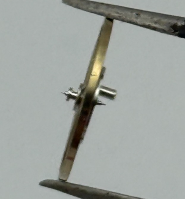 Felsa 4000 4010 Balance Wheel Complete And Spring 1435 M Watch Movement Parts 