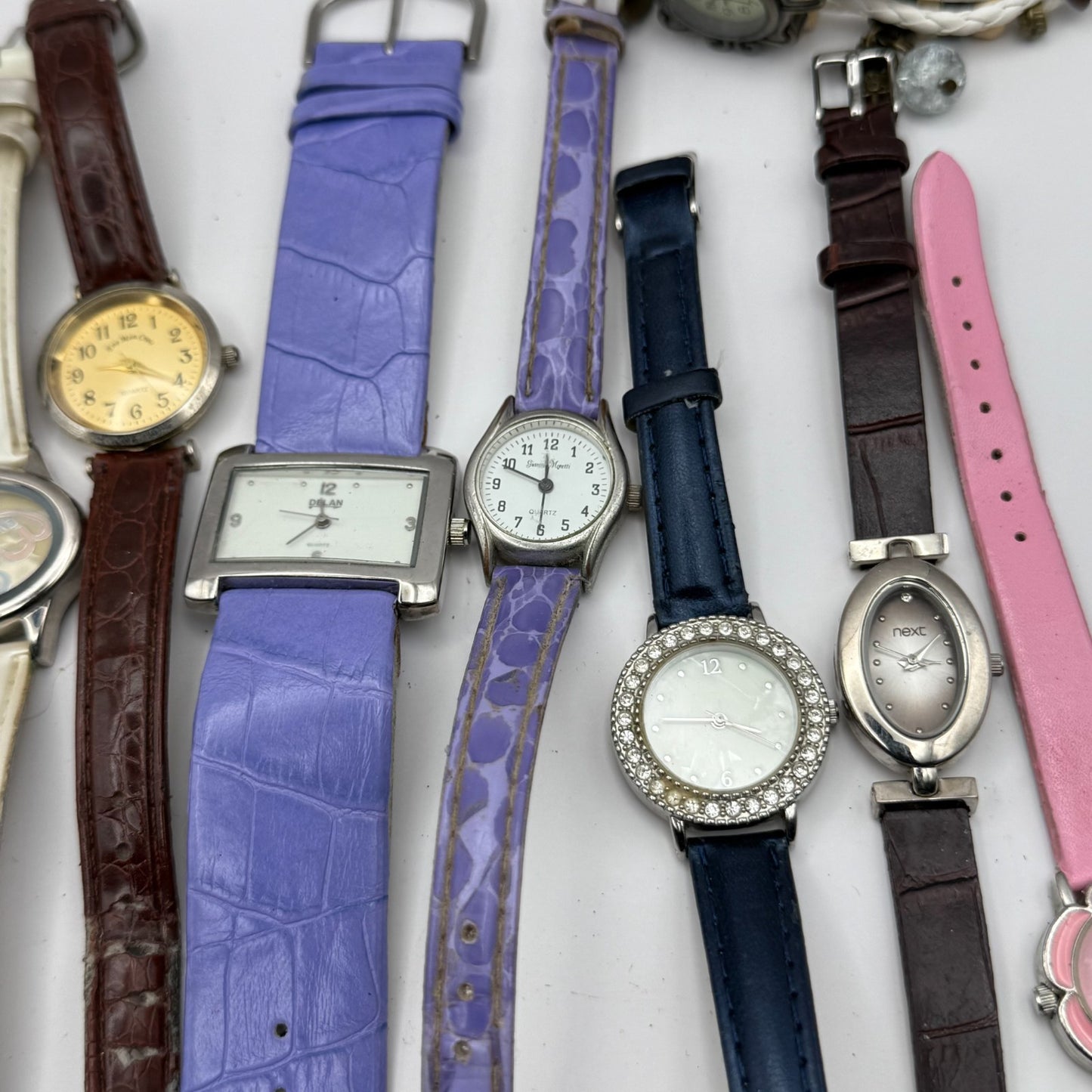 Bundle Of 15 Quartz Watches Job Lot Modern / Vintage Untested Parts / Repair