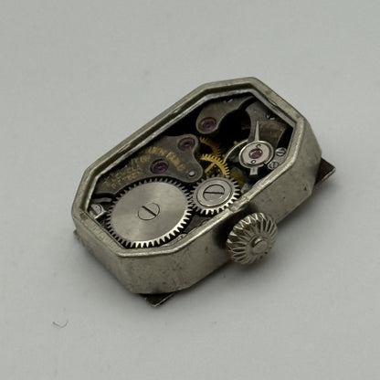 13.1mm Vintage Gruen Guild 15 Jewels Manual Wind Watch Movement PARTS REPAIR