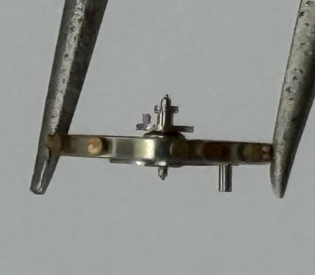 AS 976 1012 Balance Wheel Complete And Spring  29 M Watch Movement Parts NOS