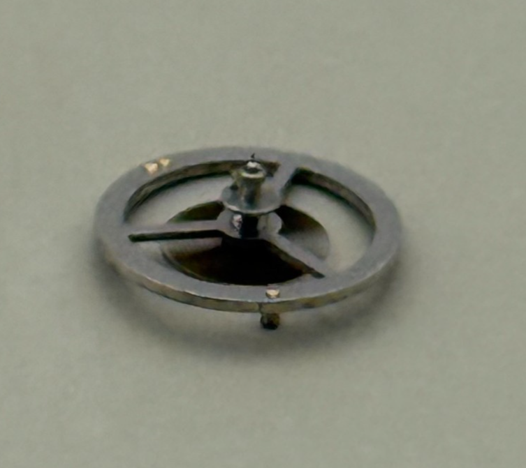 EB 1469 Balance Wheel Complete And Spring 117 Watch Movement Parts NOS 