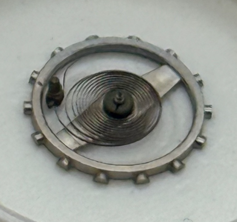 BRAC 2021 2025 Balance Wheel Complete And Spring 69 M Watch Movement Parts NOS