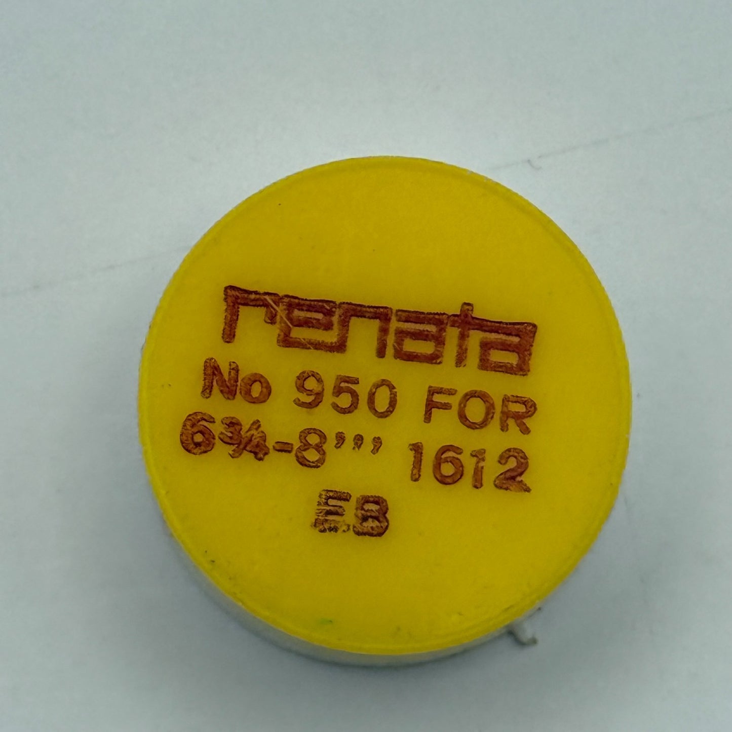 EB 1612 Balance Wheel Complete And Spring 6¾–8’’’ 950 Watch Movement Parts NOS