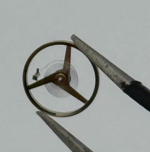 ETA 2487 Balance Wheel Complete And Spring Ord+Inca 1269 M Watch Movement Parts