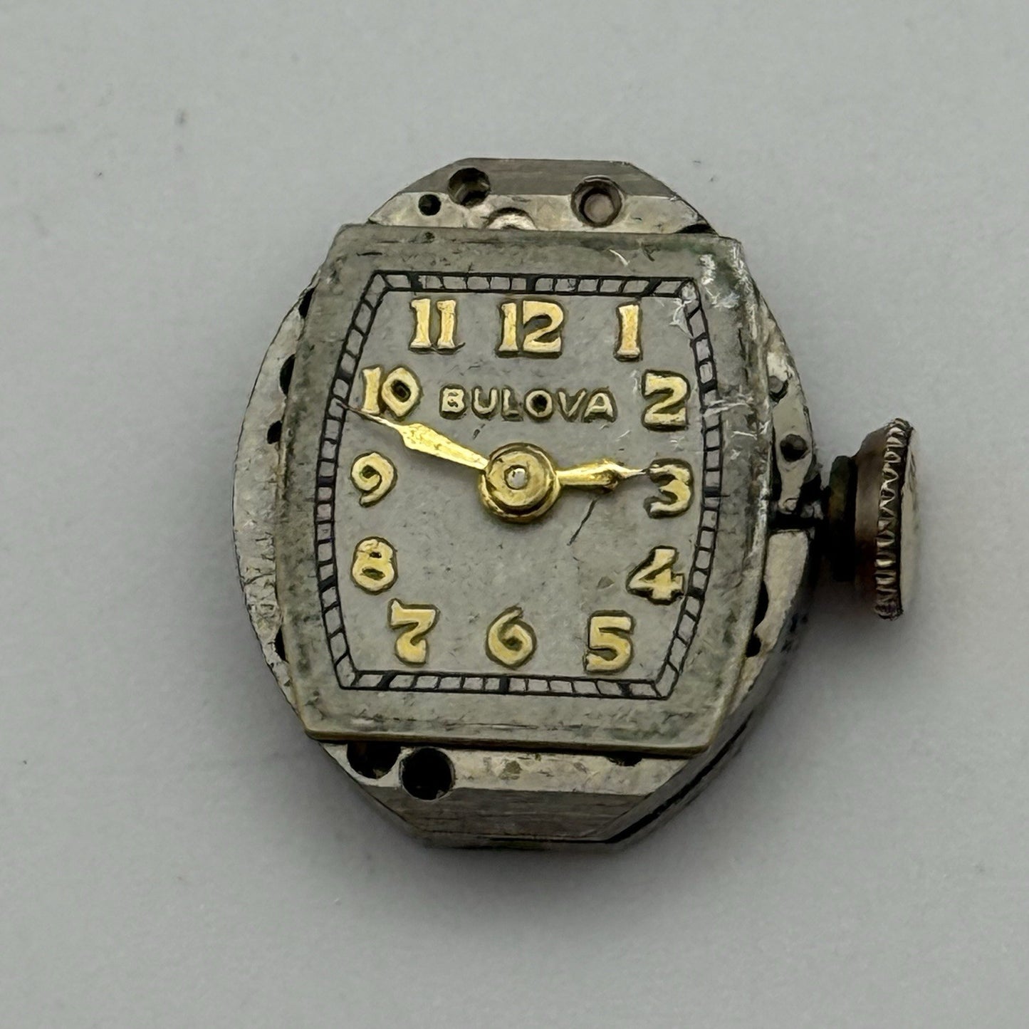 13mm Running Vintage Ladies Bulova 5AC Manual Wind Swiss Watch Movement PARTS