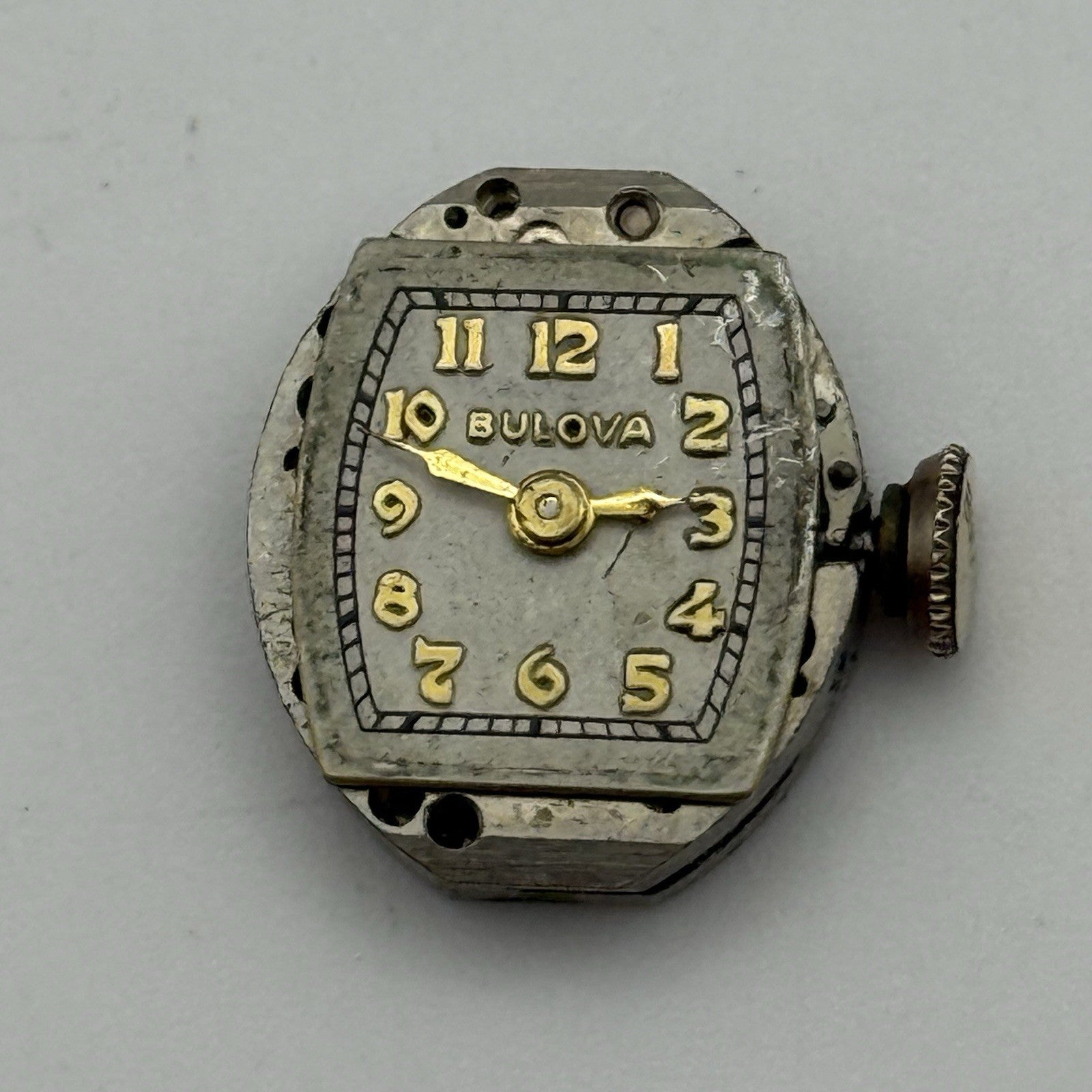 13mm Running Vintage Ladies Bulova 5AC Manual Wind Swiss Watch Movement PARTS