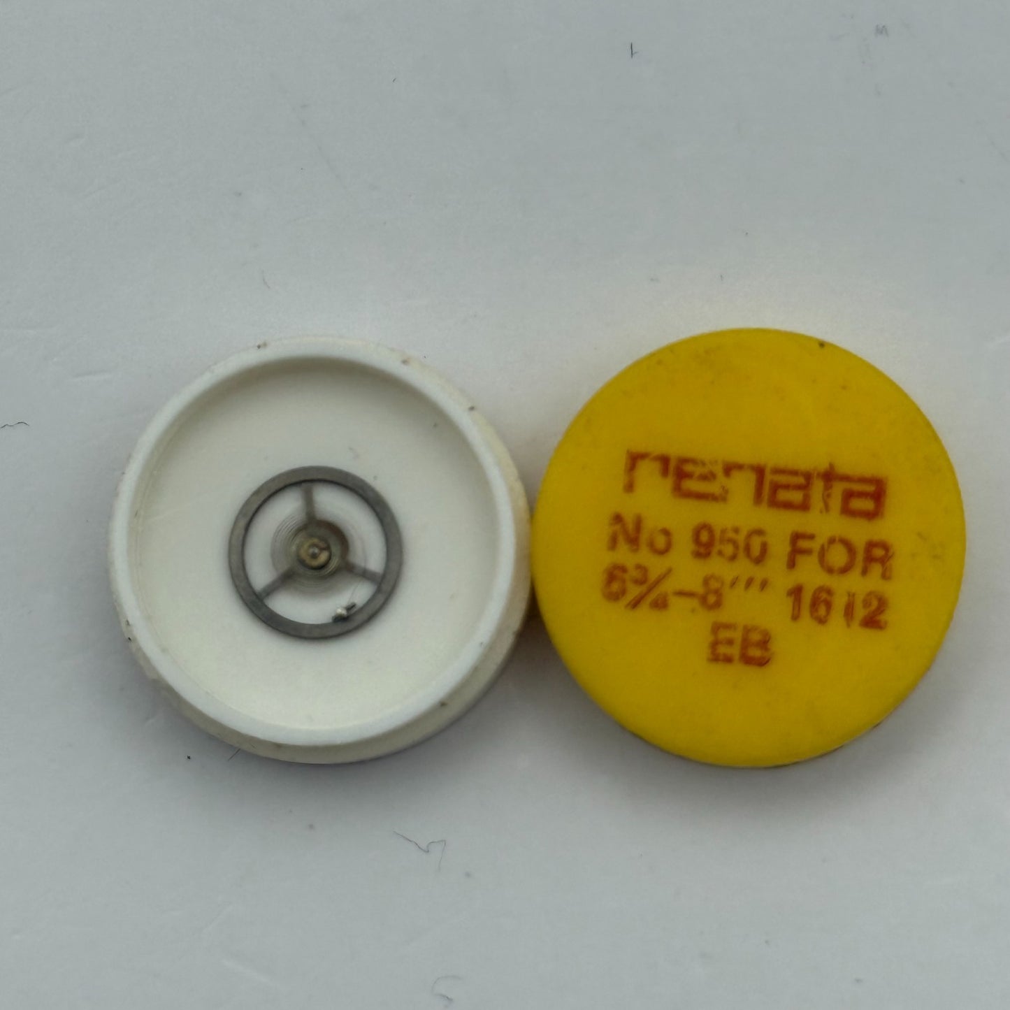 EB 1612 Balance Wheel Complete And Spring 6¾–8’’’ 950 Watch Movement Parts NOS