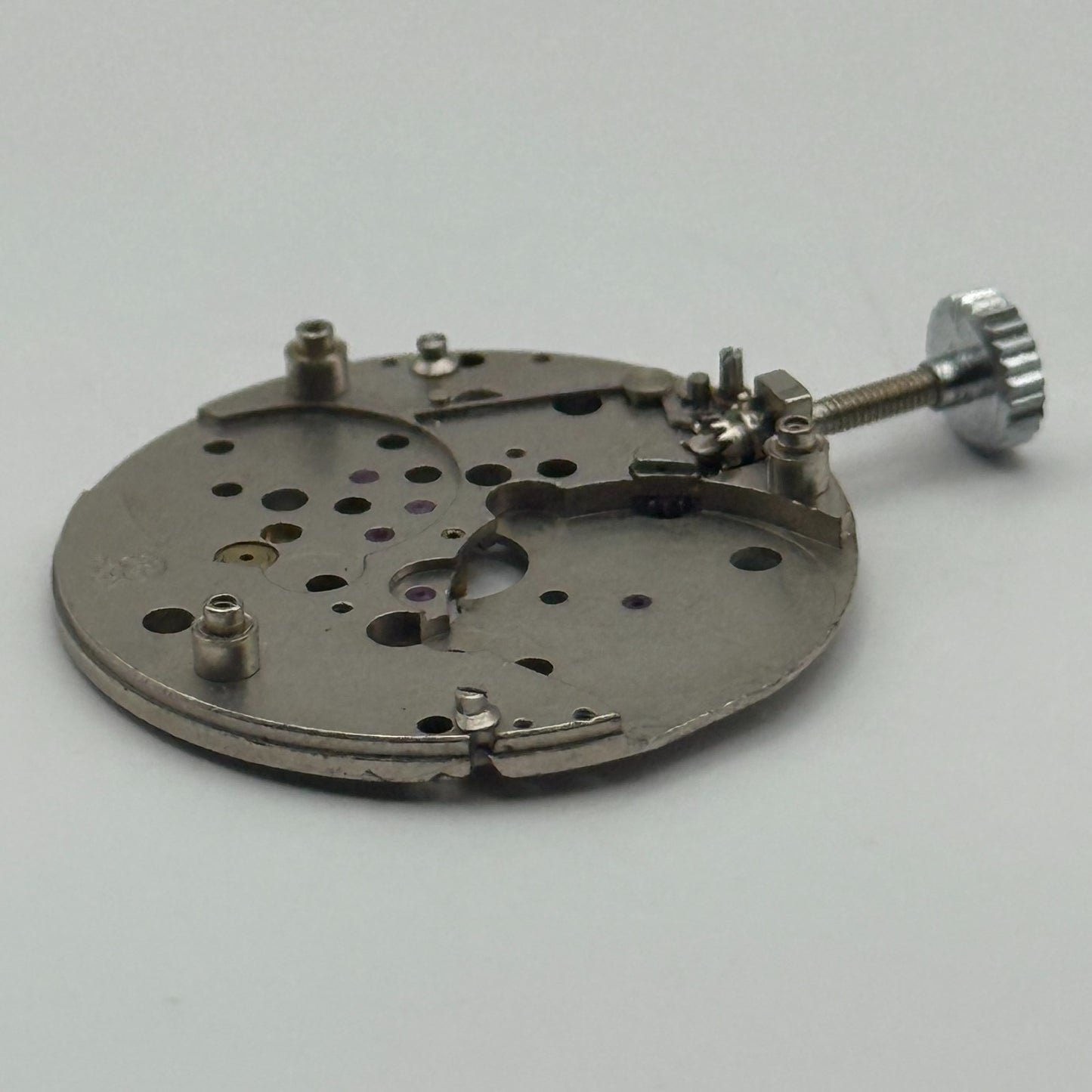 EB 8481 Watch Movement Main Plate Manual Wind Vintage Swiss Parts 23.7mm