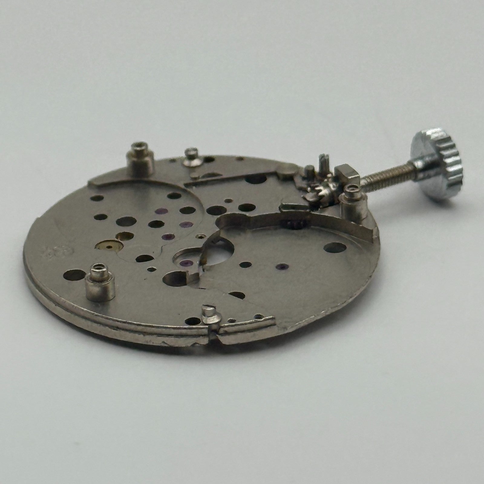 EB 8481 Watch Movement Main Plate Manual Wind Vintage Swiss Parts 23.7mm
