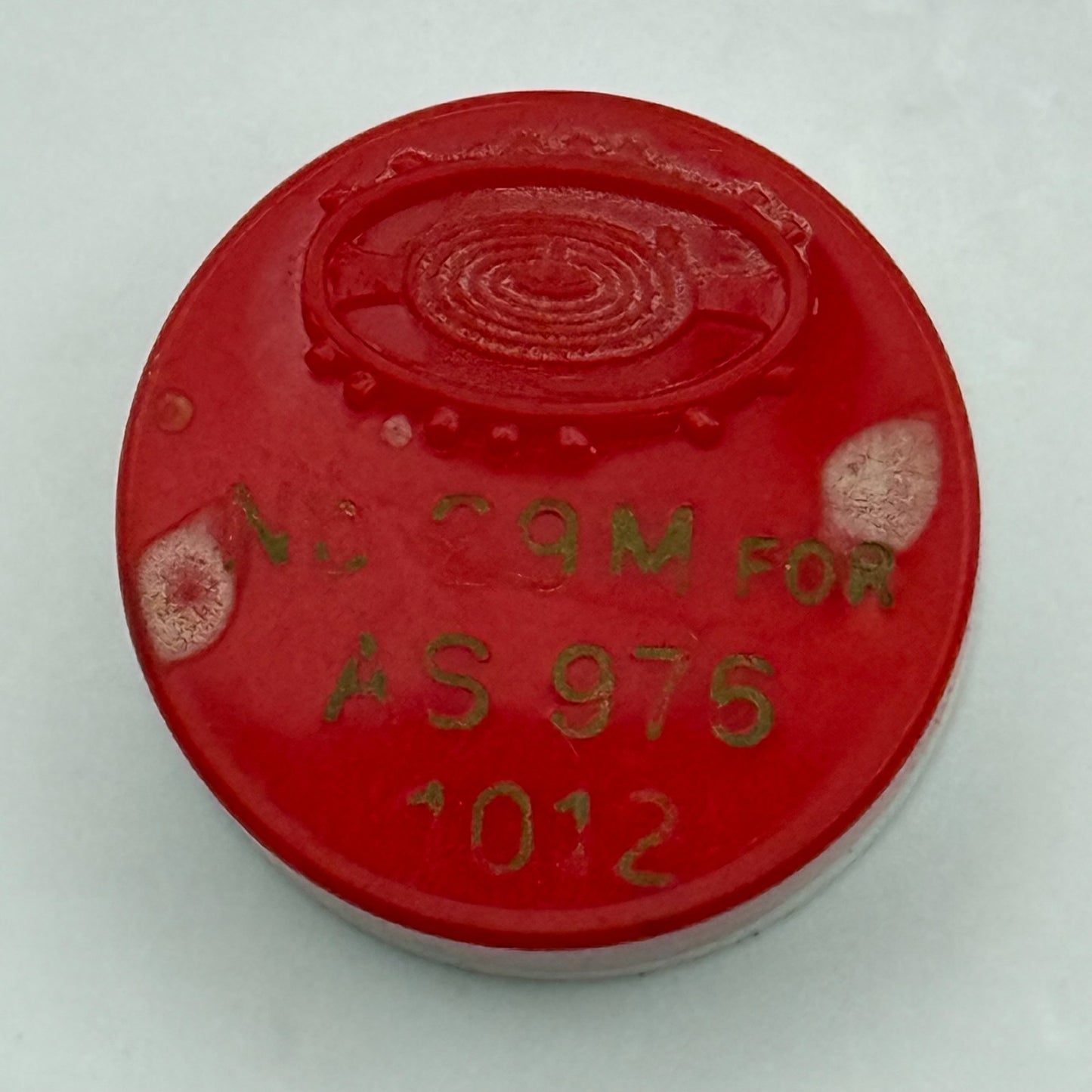 AS 976 1012 Balance Wheel Complete And Spring  29 M Watch Movement Parts NOS