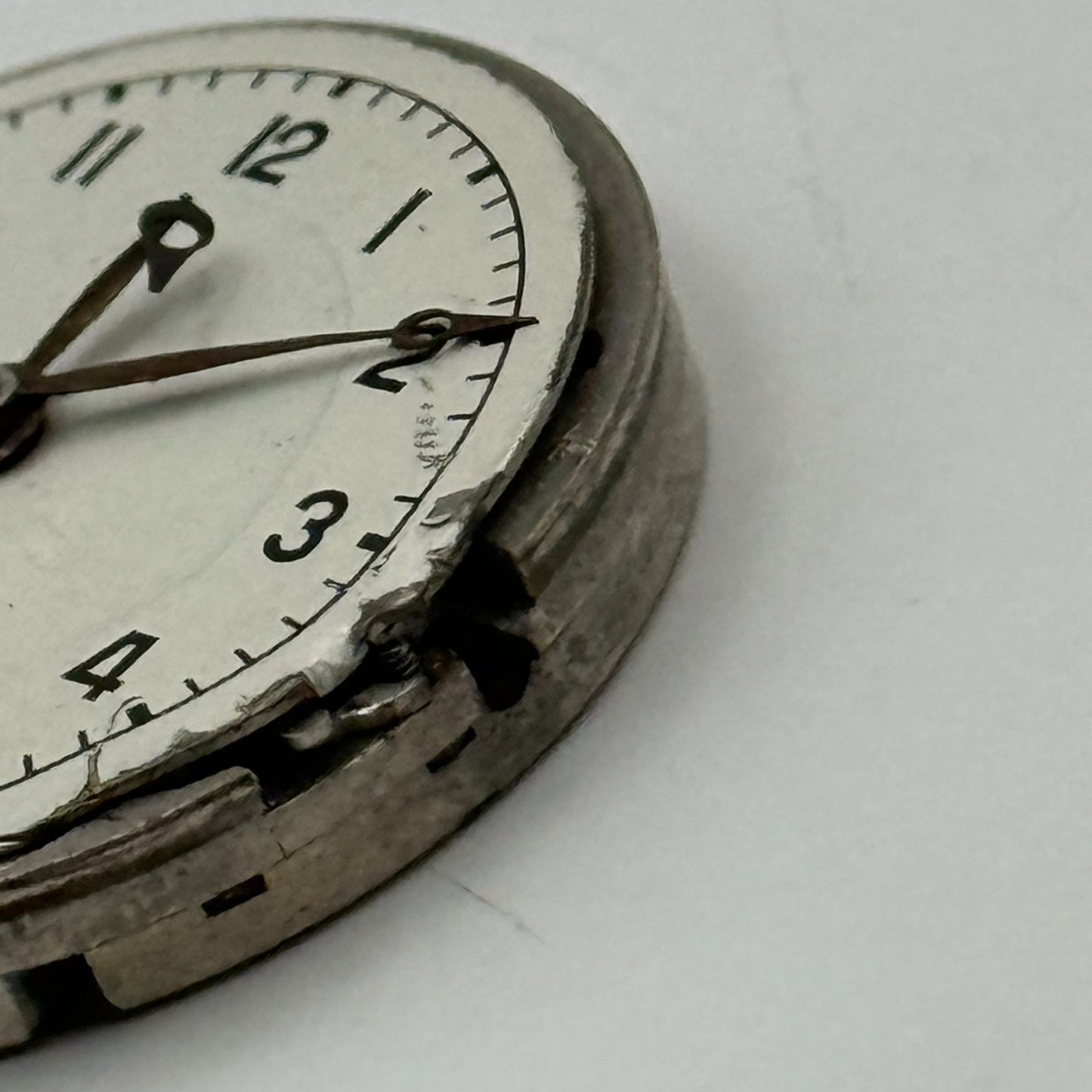 Majex EW 585 Watch Movement Manual Wind Vintage Swiss 15 Jewels Parts 26.8mm