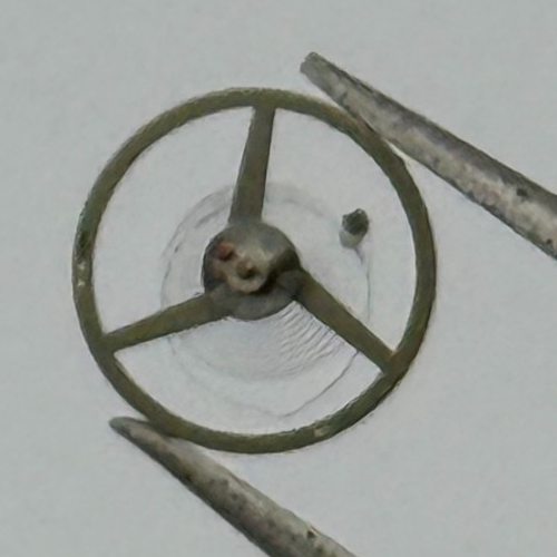 ST 69-21 Balance Wheel Complete And Spring 1509 M Watch Movement Parts 
