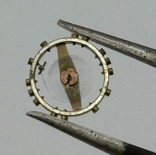 AS 976 1012 Balance Wheel Complete And Spring Inca 532 M Watch Movement Parts
