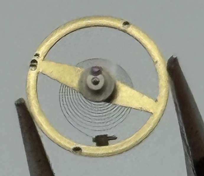 BFG 930 Balance Wheel Complete And Spring  7¾’’’ 1310 Watch Movement Parts NOS