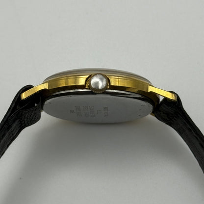 28mm Jenny Bates Swiss Gold Plated Vintage Manual Wind Watch PARTS / REPAIR