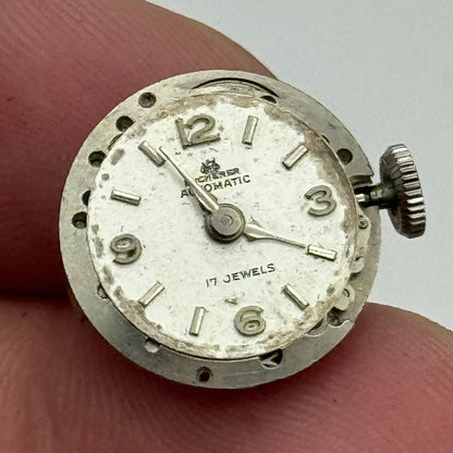 16.1mm Running Bucherer AS 1477 Automatic Ladies Swiss Watch Movement PARTS