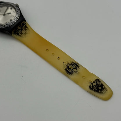 32mm Vintage 2007 Swatch Irony Quartz Watch UNTESTED PARTS REPAIR