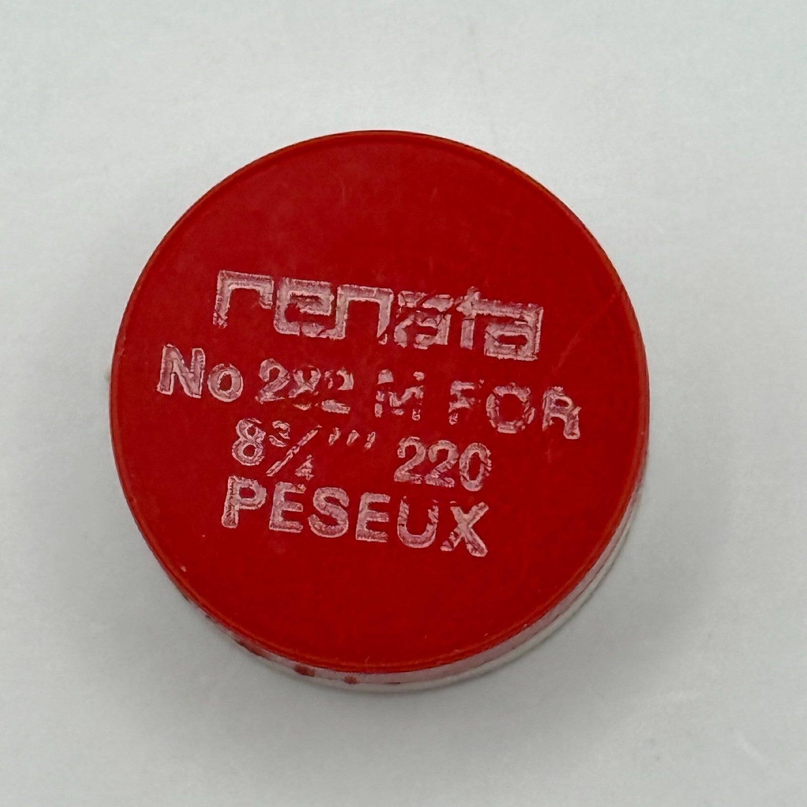 Peseux 220 Balance Wheel Complete And Spring 8¾’’’ 282 M Watch Movement Parts