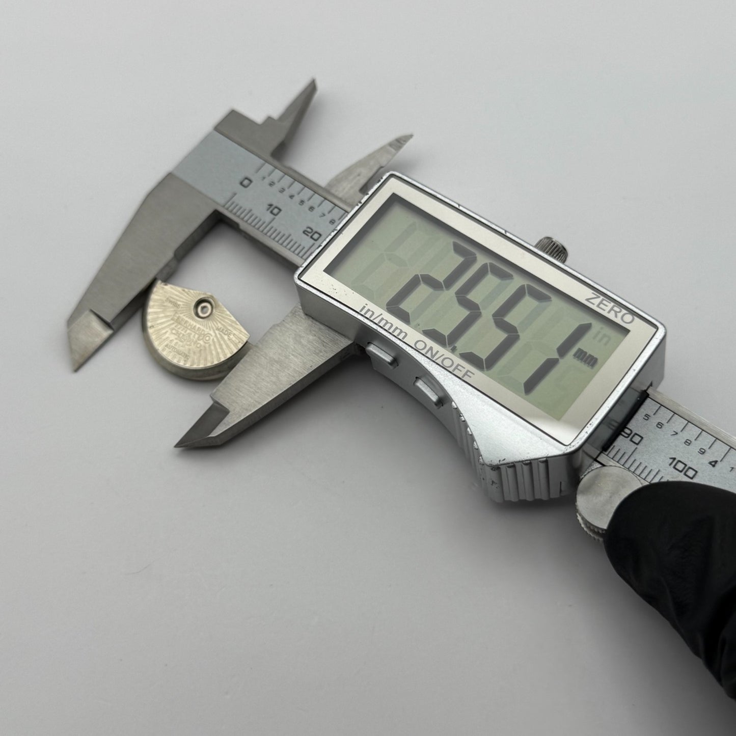 Eberhard Chrono 4 Automatic Rotor Vintage Parts Repair 25.5mm