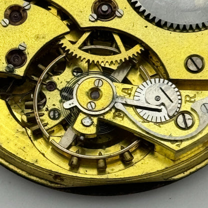 42.9mm High Grade Hendersons 17 Jewels Balance Ok Hunter Pocket Watch Movement