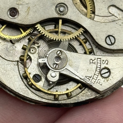 42.8mm Thomas Russell Liverpool Tempus Fugit Hunter Pocket Watch Movement PARTS