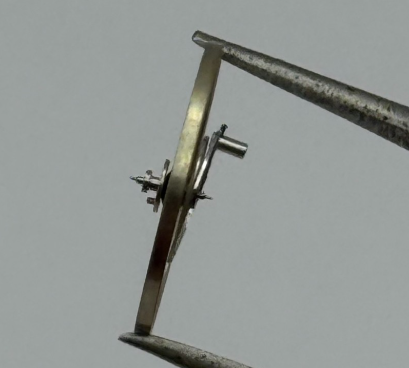 ST 96 Balance Wheel Complete And Spring 11 1/2''' 1268 M Watch Movement Parts