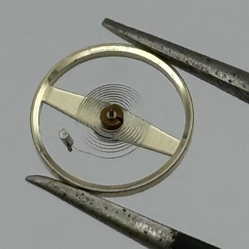 ST 69 Balance Wheel Complete And Spring Kif+Inca 1138 Watch Movement Parts NOS