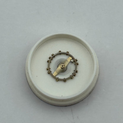AS 970 Balance Wheel Complete And Spring 28 M Watch Movement Parts NOS
