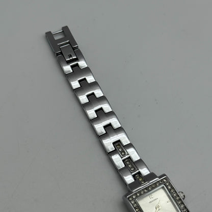 19mm Working Ladies Sekonda 4738 Jewelled Silver Tone Japan Quartz Watch 6 Inch